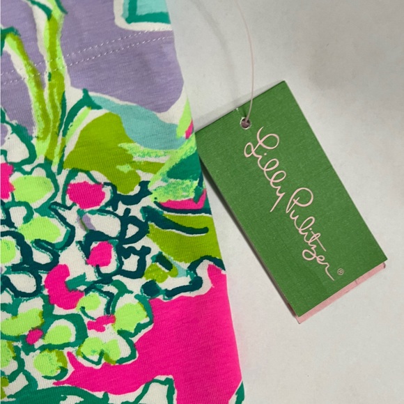 NWT Lilly Pulitzer Girls Maia Leggings Early Bloomer - Picture 6 of 7